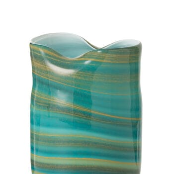 Vase Wave Glass Mix Medium