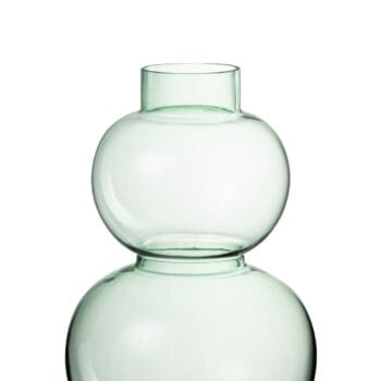 Vase Globes Glass Green Small