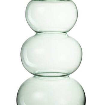 Vase Globes Glass Green Large